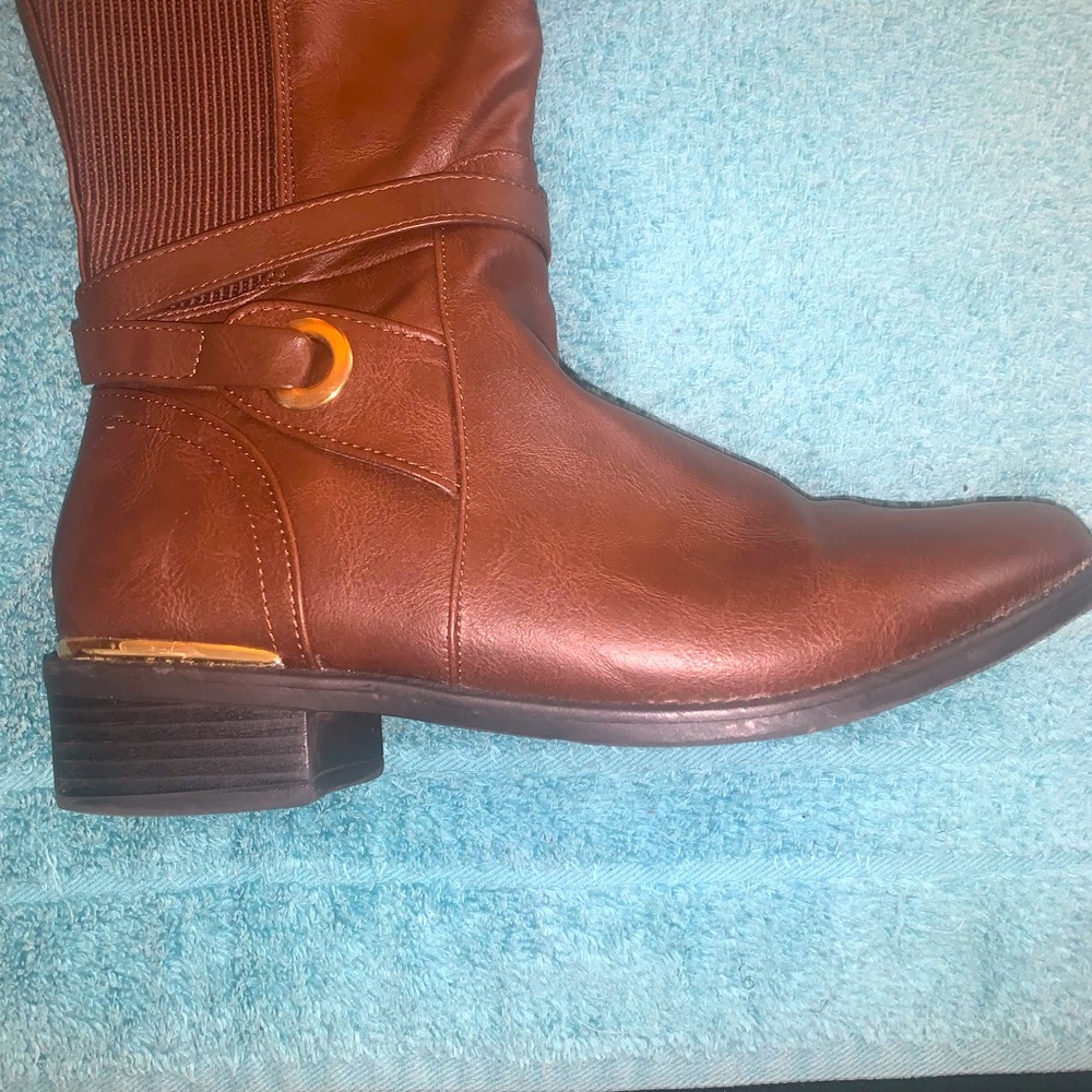 TOP Moda Woman’s Rider Heeled Boots - Picture 6 of 7